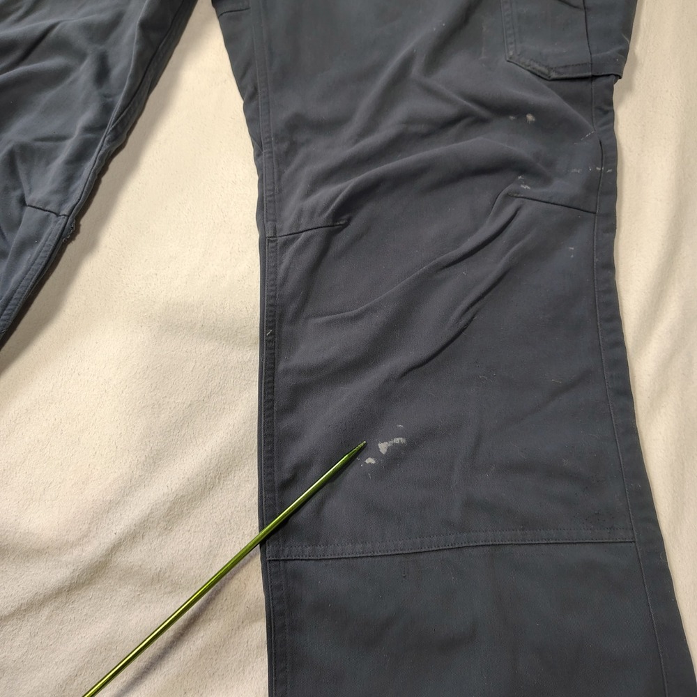Arborwear Mens Tech Cargo Pants 36x34 Gray Blue Nylon Tree Climbers Work Utility - Picture 5 of 11